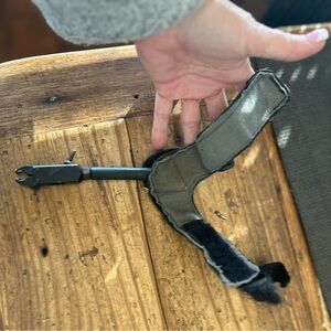 Black Leather Strap Bow Hunting Release